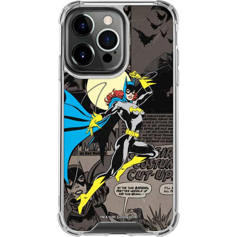 DC Comics Batgirl Classic Art iPhone 14 Pro Clear Case